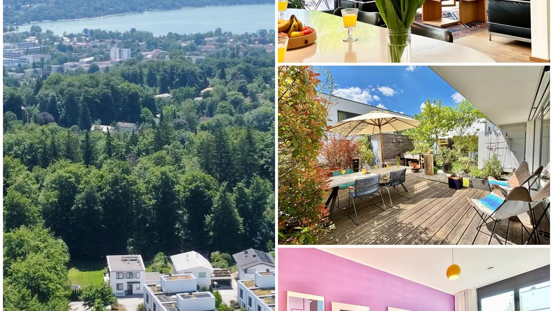 Snug Stays 7 - Design House In Starnberg South Munich, Terrace, Lake